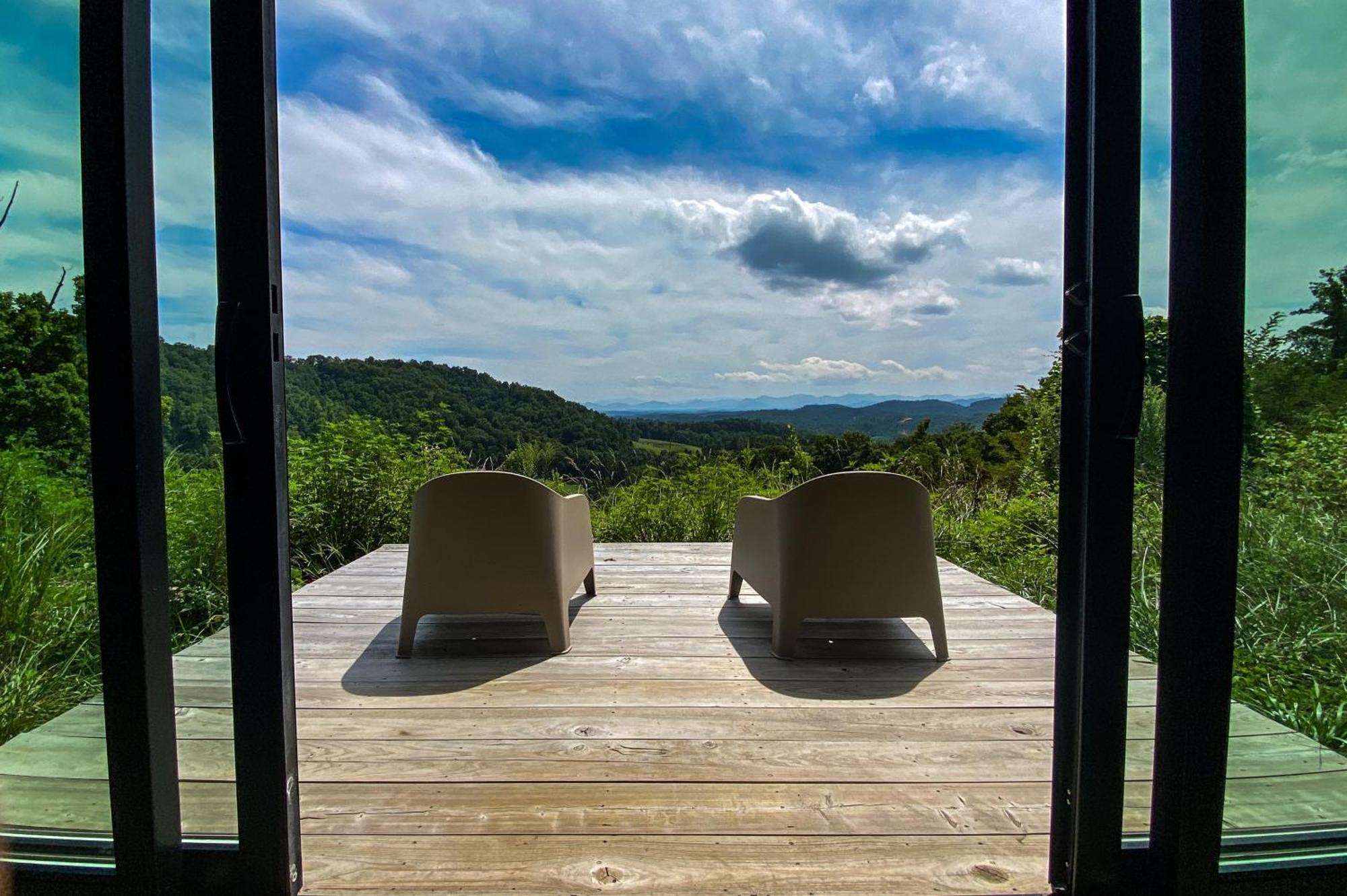 Morgan Branch Cabin In Marshall Villa Bagian luar foto