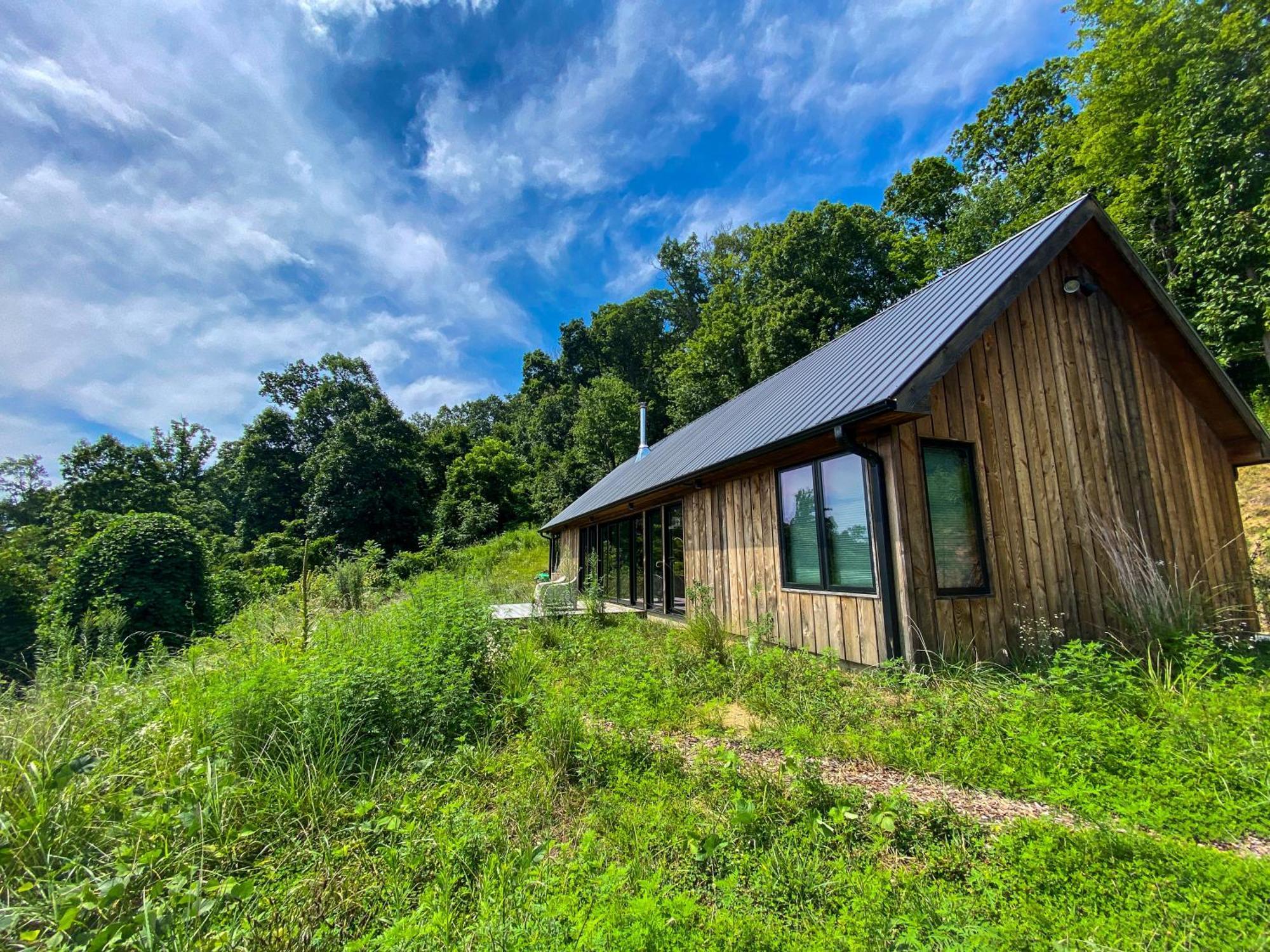 Morgan Branch Cabin In Marshall Villa Bagian luar foto